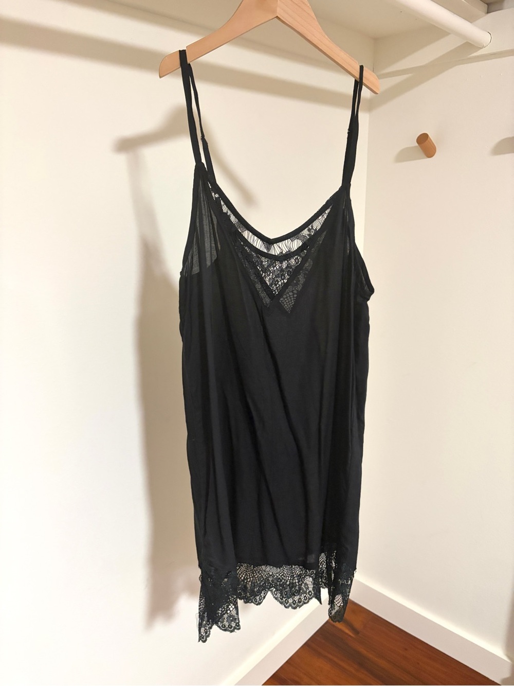 Amuse Society | Women’s | Black Lace Swim Cover Up | S
